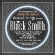 Struny akustická kytara Black  & Smith 09