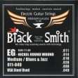 Struny elektrická kytara Black  & Smith 11