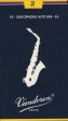 Plátky alt saxofon Vandoren tvrdost 2