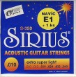 Sirius struny akustická kytara kovové 10