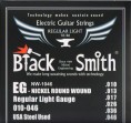 Struny elektrická kytara Black  & Smith 10